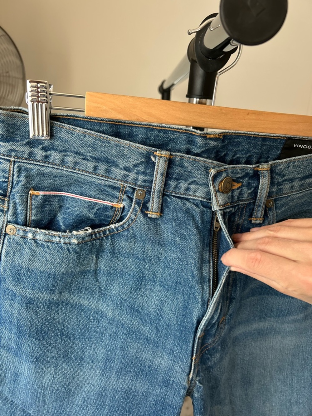Vince Union Heritage Slouch Jeans Women’s 27 - Picture 4 of 8